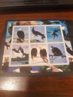 Bloc de 6 timbres Aigles du Turkménistan - Neufs!