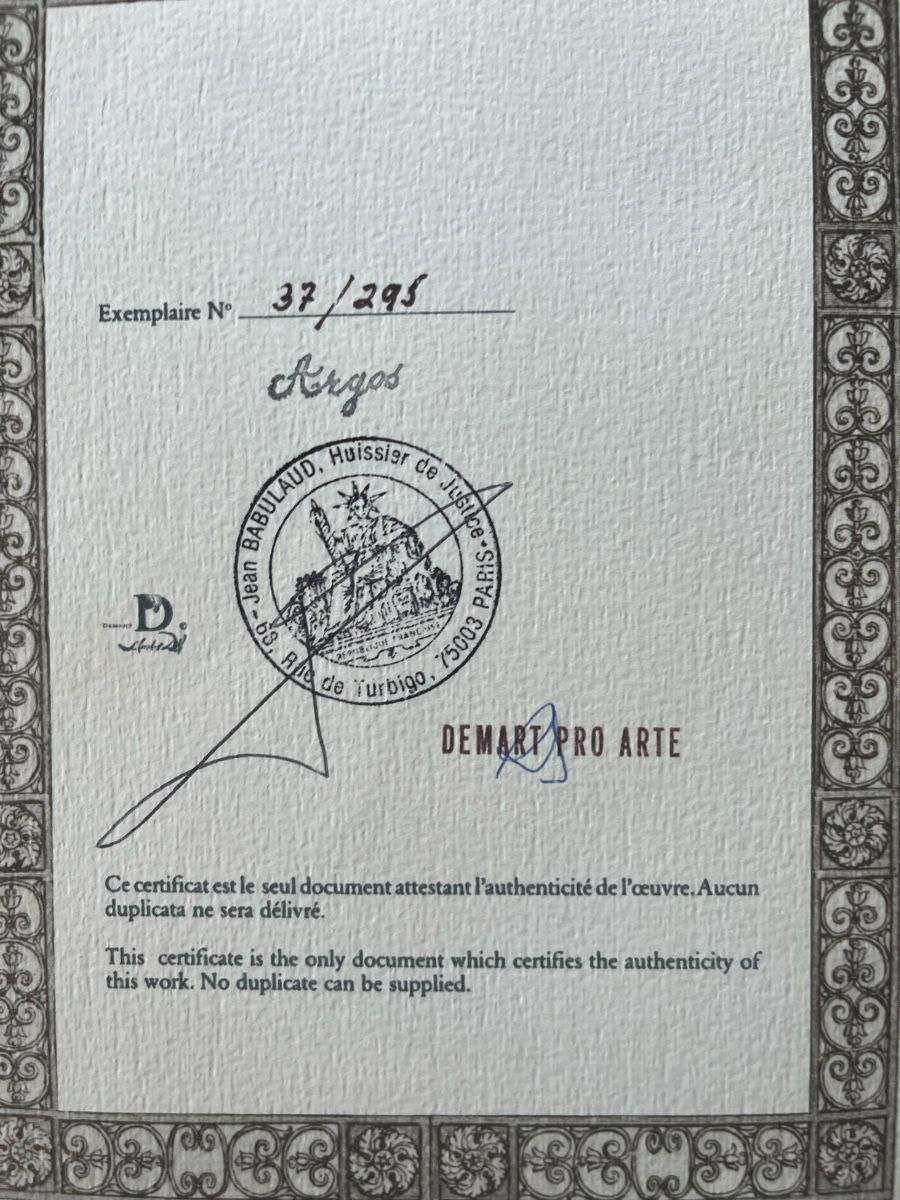 Grafiken & Lithographien: Lithographie Salvador Dali – Gebraucht aus Orbe von Gueguo 4