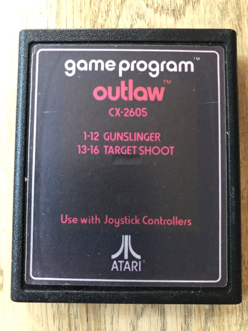 Atari Giochi: Outlaw für Atari 2600 – Usato da Kestenholz venduto da Matti_10