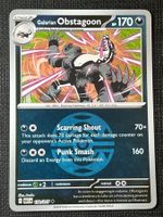 Pokemon Galarian Obstagoon 132/217 Dusk Ball Ascended Heroes
