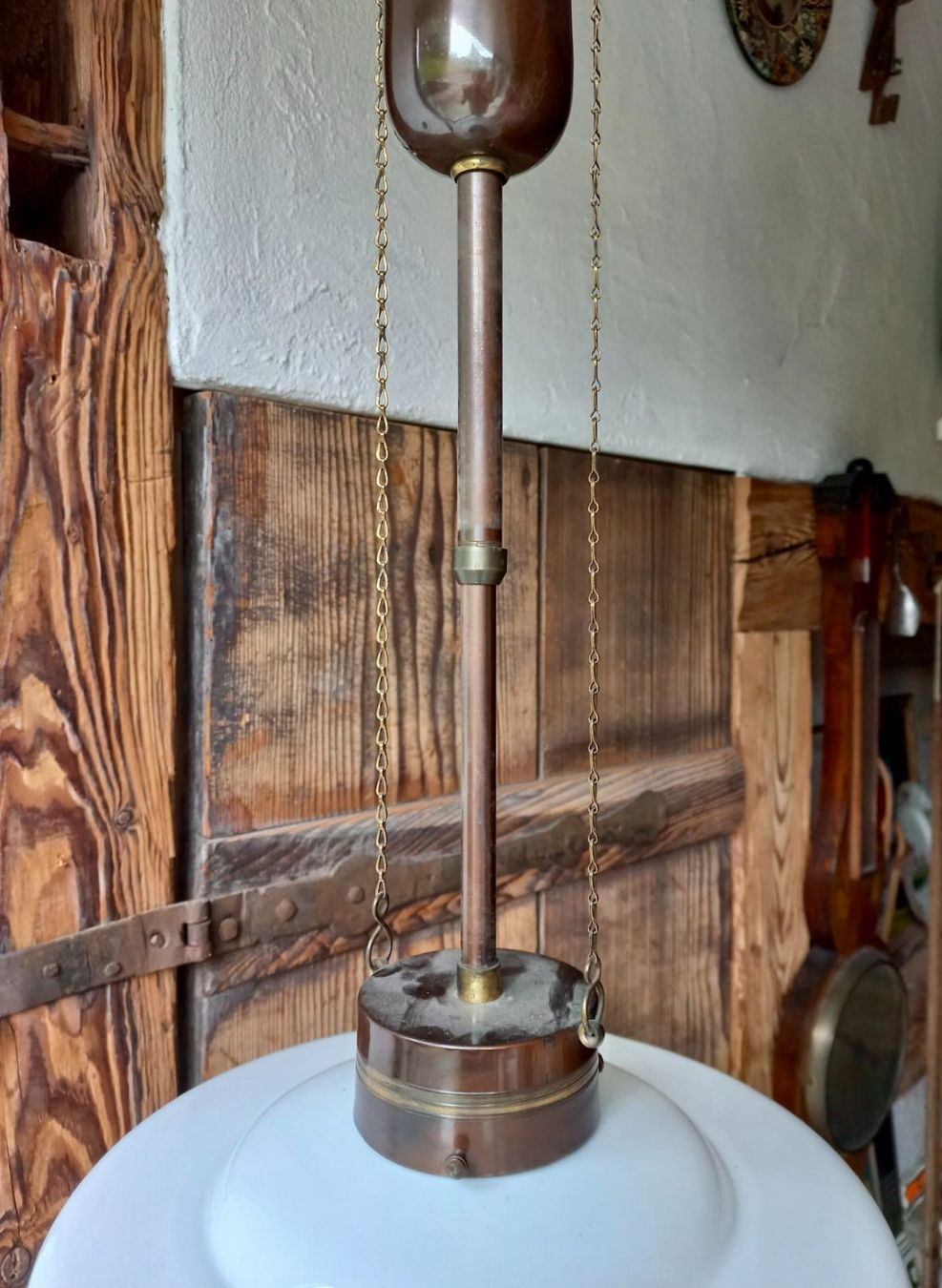 Lampade: Zuglampe Jugendstil – Usato da Burgdorf venduto da glasrabe01 2