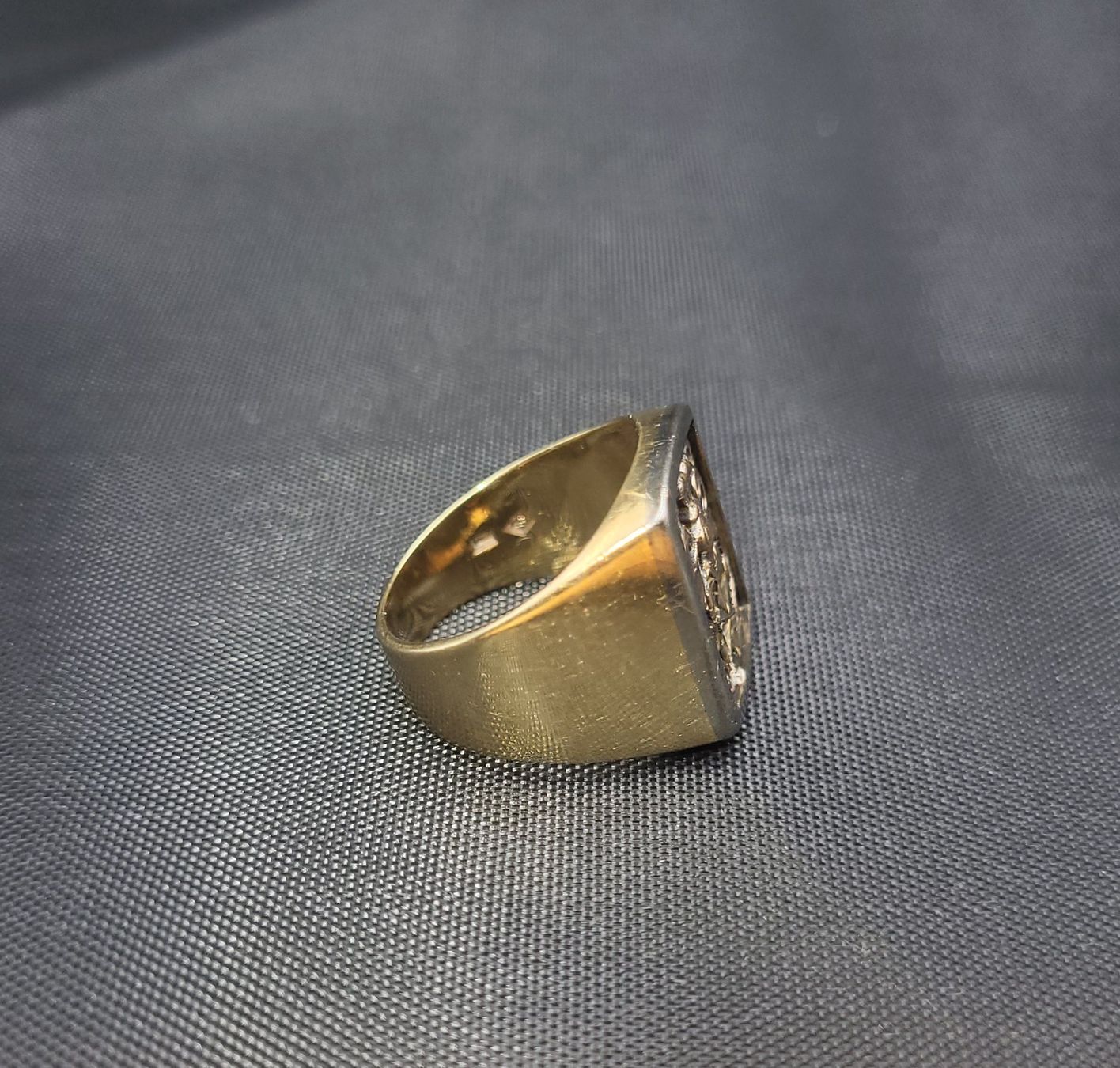 Ringe: Gold Siegelring mit Wappenmotiv – Gebraucht aus Wald ZH von Dasilver 5