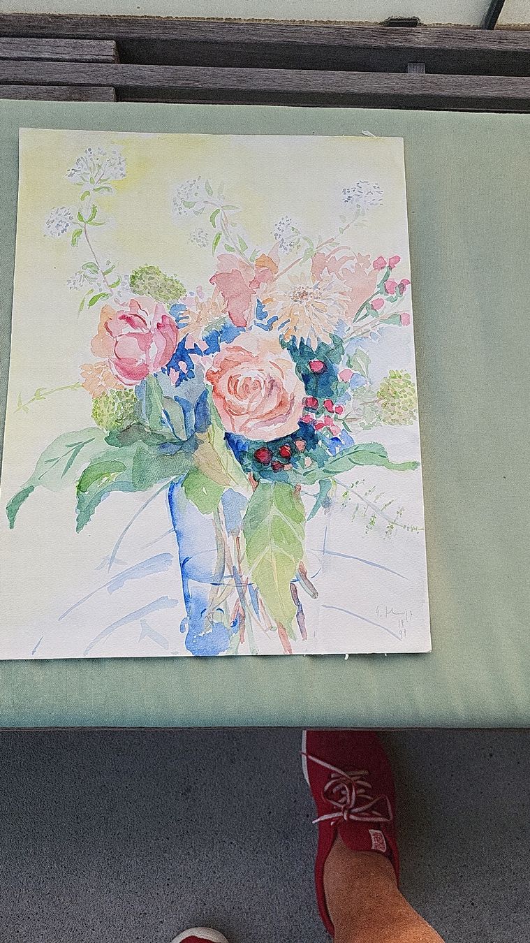 Foto & Immagini: Aquarell, wunderschön, 50 mal 70 Blatt Grosse – Usato da Zürich venduto da Lizi7