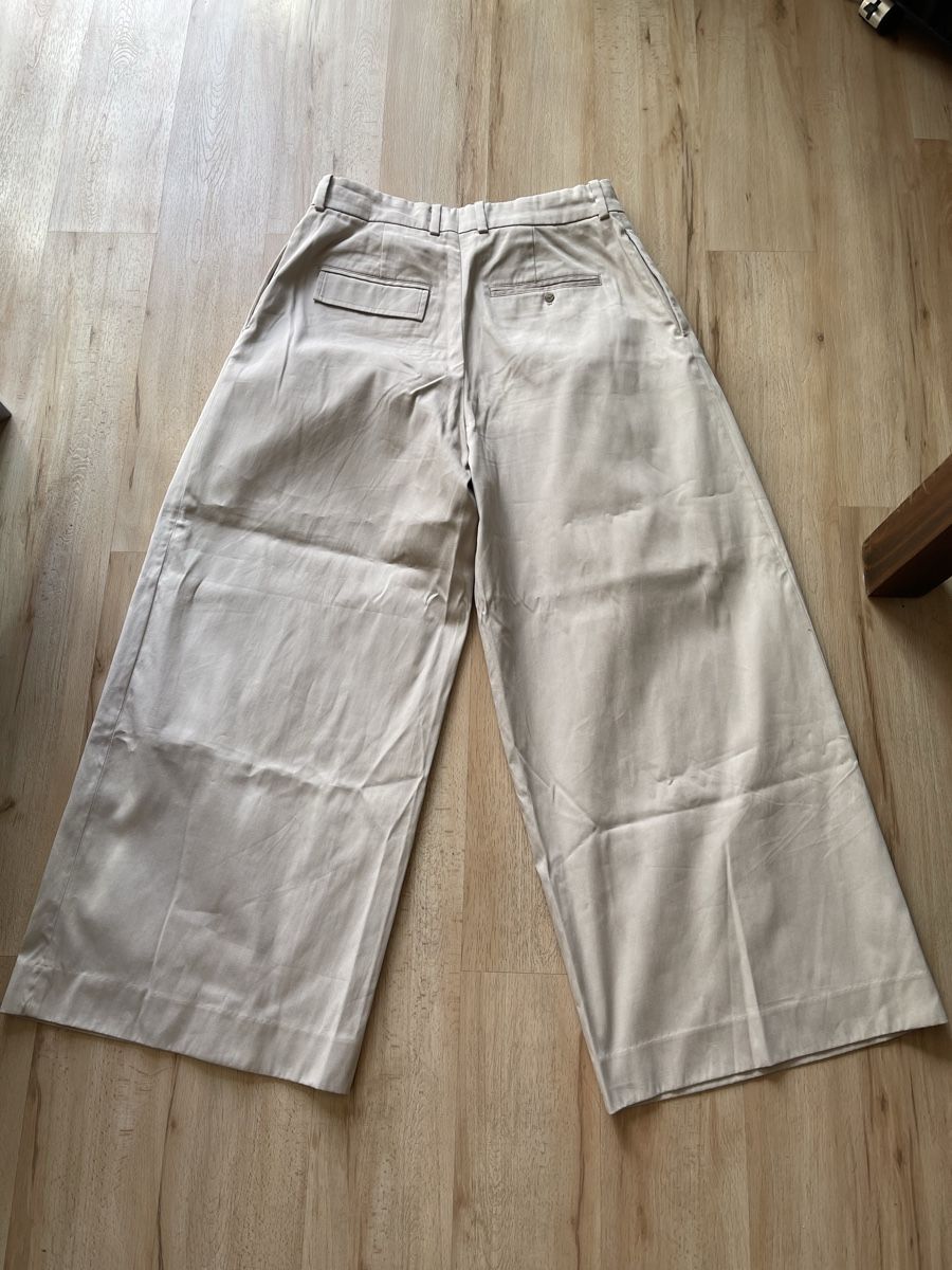 Cos Pantaloni: Pantalon large COS beige comme neuf – Nuovo (secondo la descrizione) da Kloten venduto da Vermicelles 3