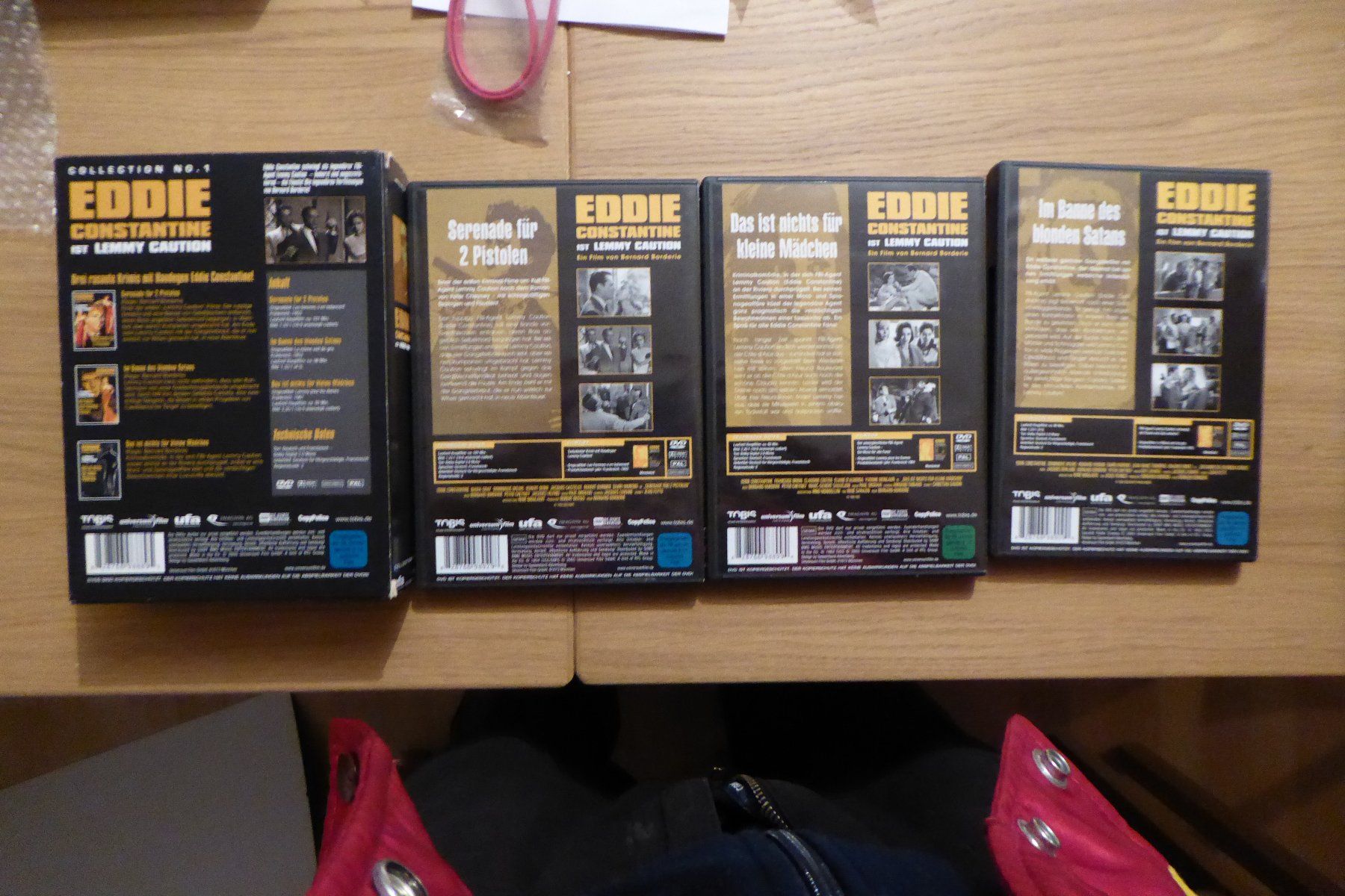 Tutti i DVDs: Eddie Constantine DVD Collection No. 1 – Usato da Allschwil venduto da Summelsarium 1
