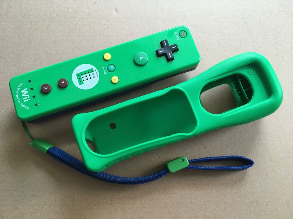 Nintendo Wii Remote Controller mit Motion Plus Inside LUIGI Kaufen