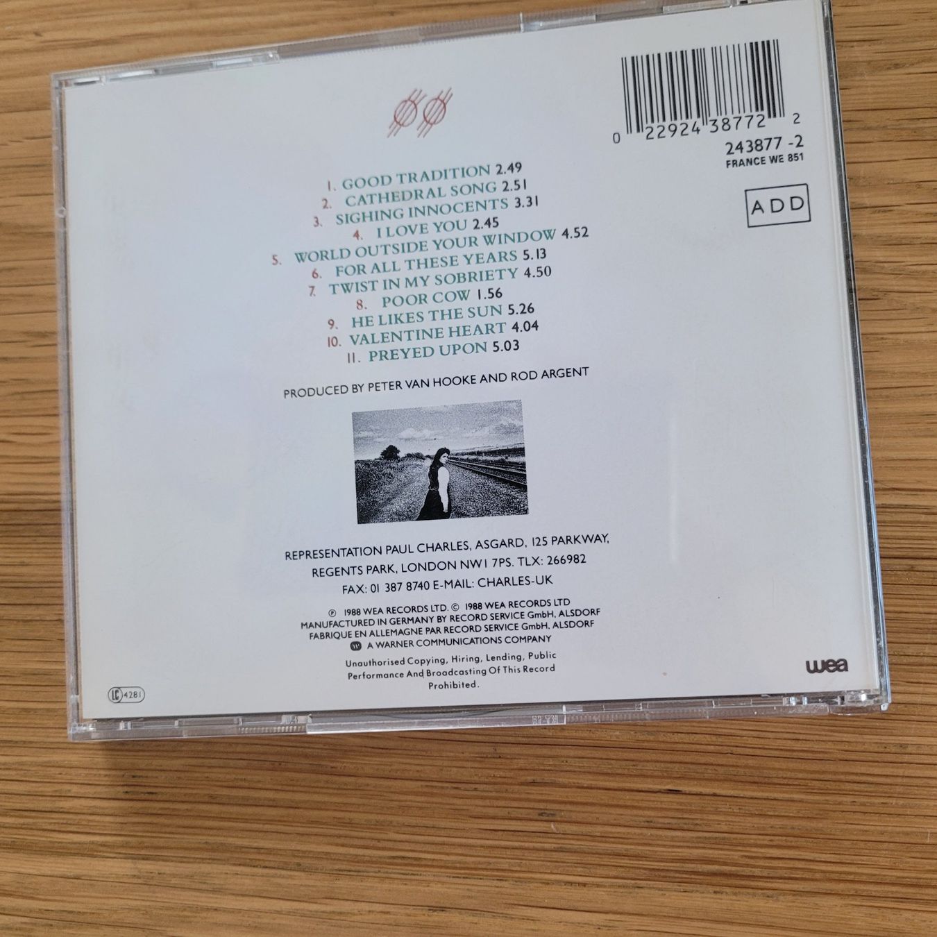 CDs: CD Tanita Tikaram Ancient Heart – Gebraucht aus Biel/Bienne von Destockweb 2