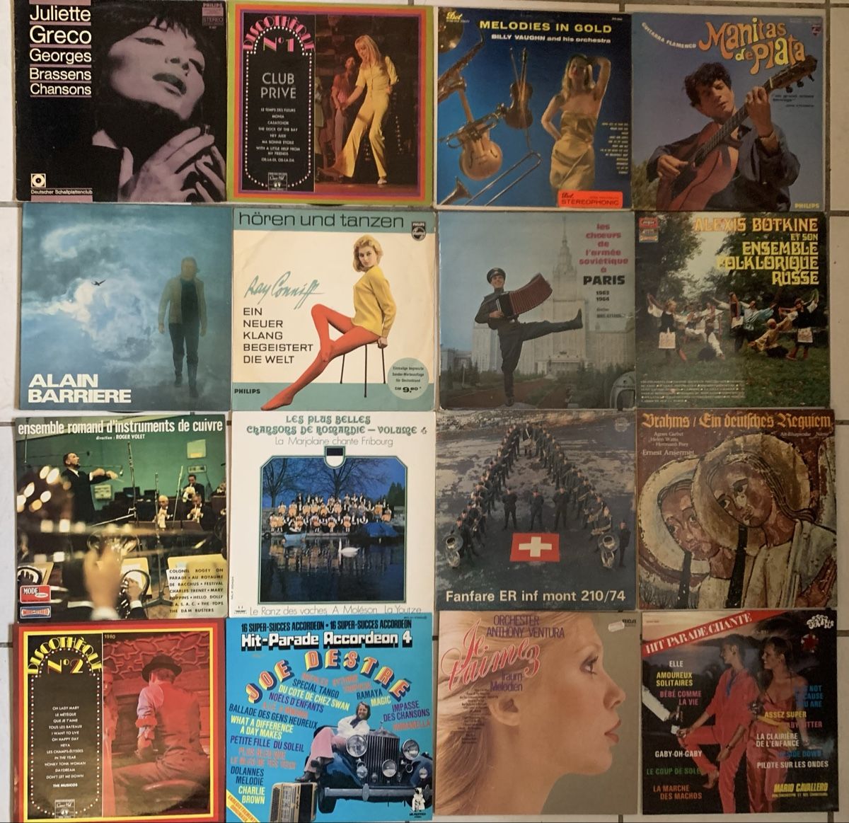 Schallplatten: Lot 80 disques divers styles divers formats – Gebraucht aus Salavaux von Lune_Diurne 1