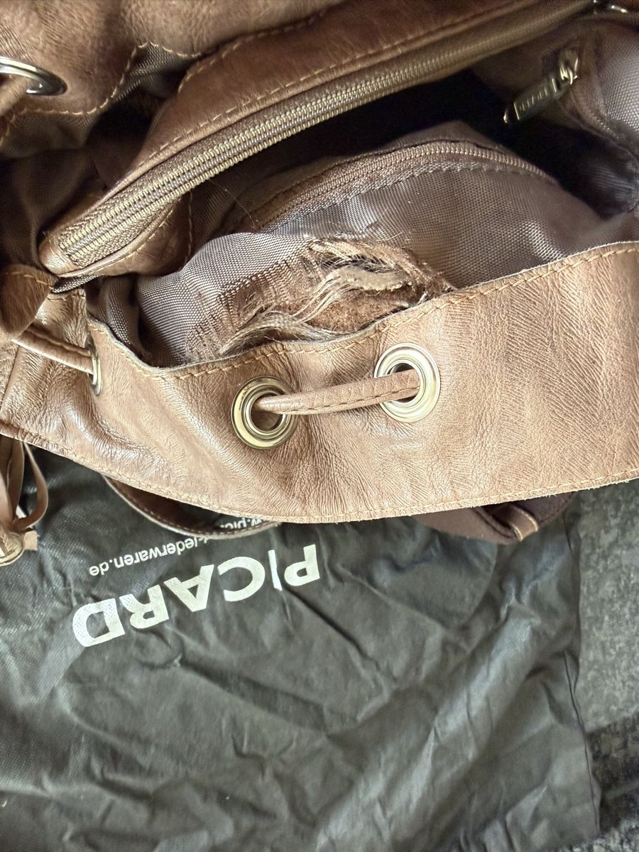 Picard Taschen für Damen: PICARD Ledertasche – Gebraucht aus Zug von Namago 7
