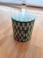 Vintage Vorratsdose mit Deckel  Retro Blumenmuster