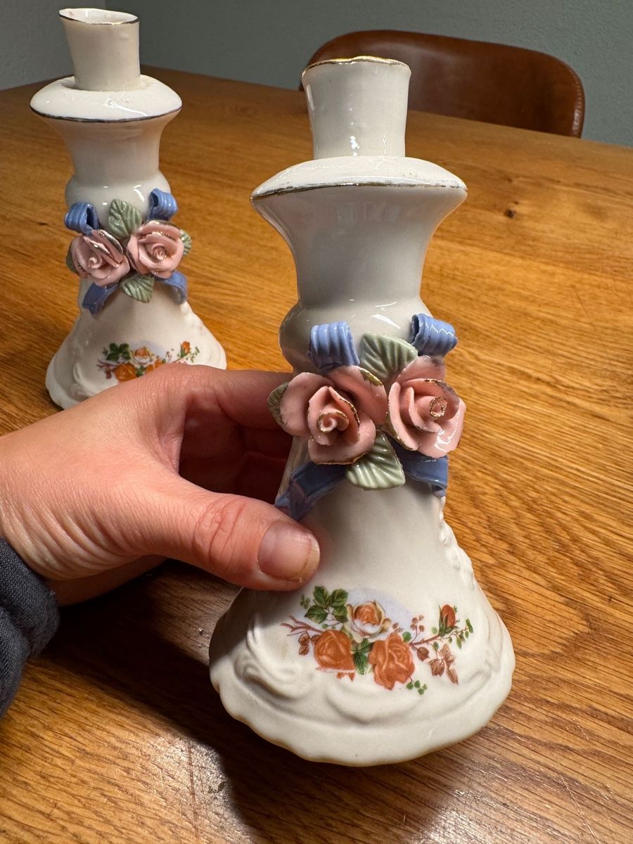 Portacandele: Kerzenständer Set, Vintage Look – Usato da Niederbüren venduto da poschti 2