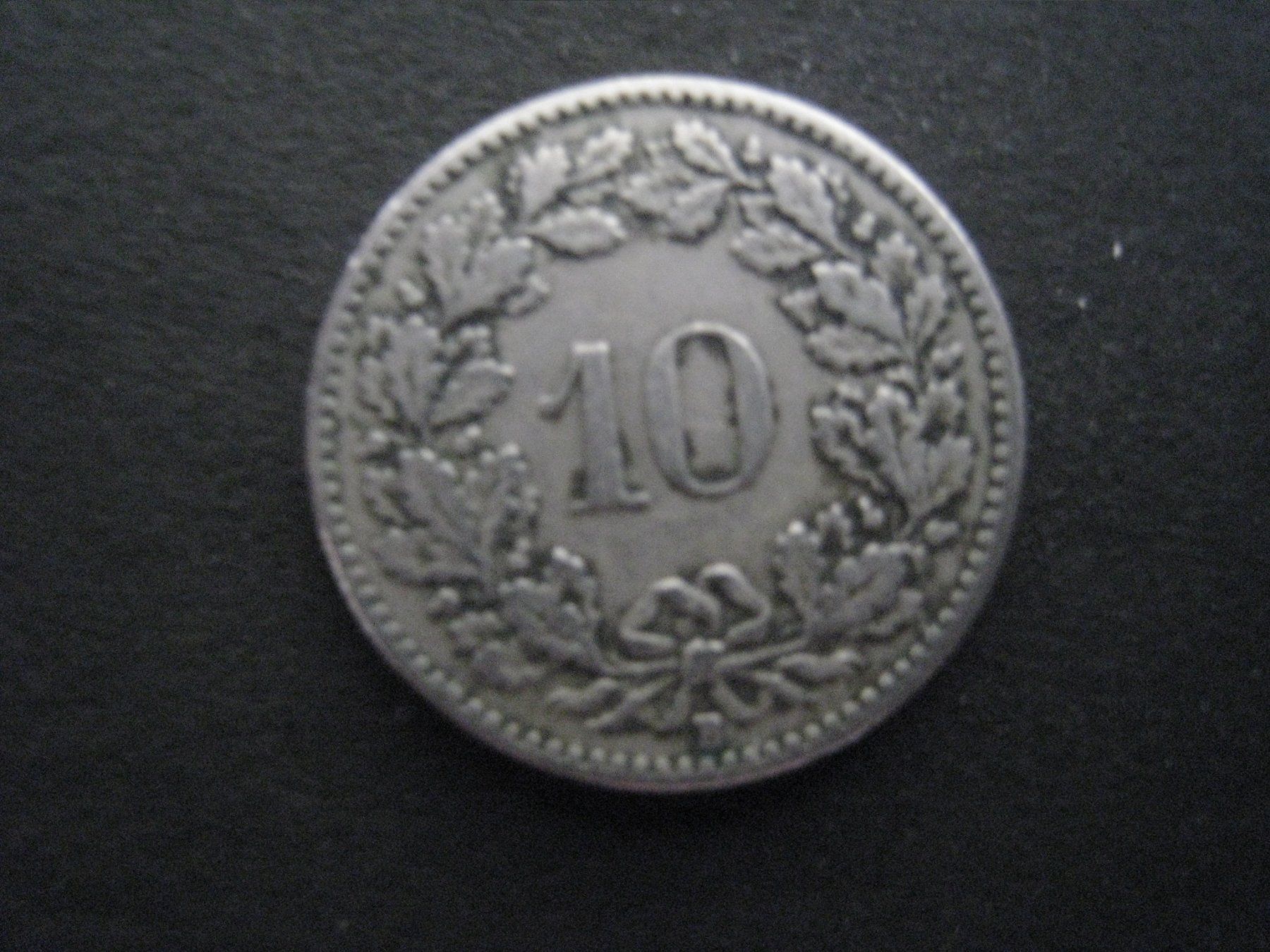 Tutti le monete: 10 Rappen 1903  -vz – Usato da Aarwangen venduto da Pinsel7890 1