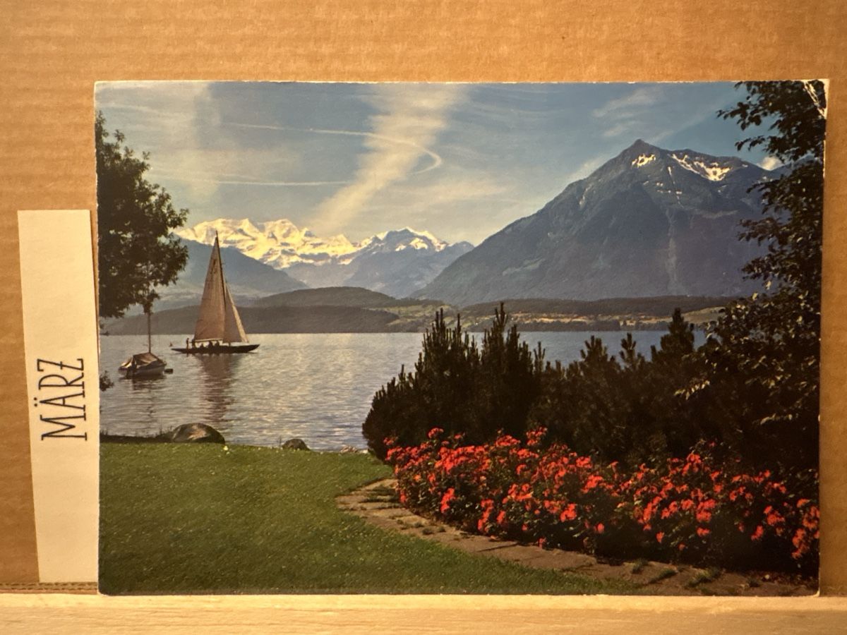 Cartoline postali: AK von am Thunersee – Usato da Rümlang venduto da Kartenpost1