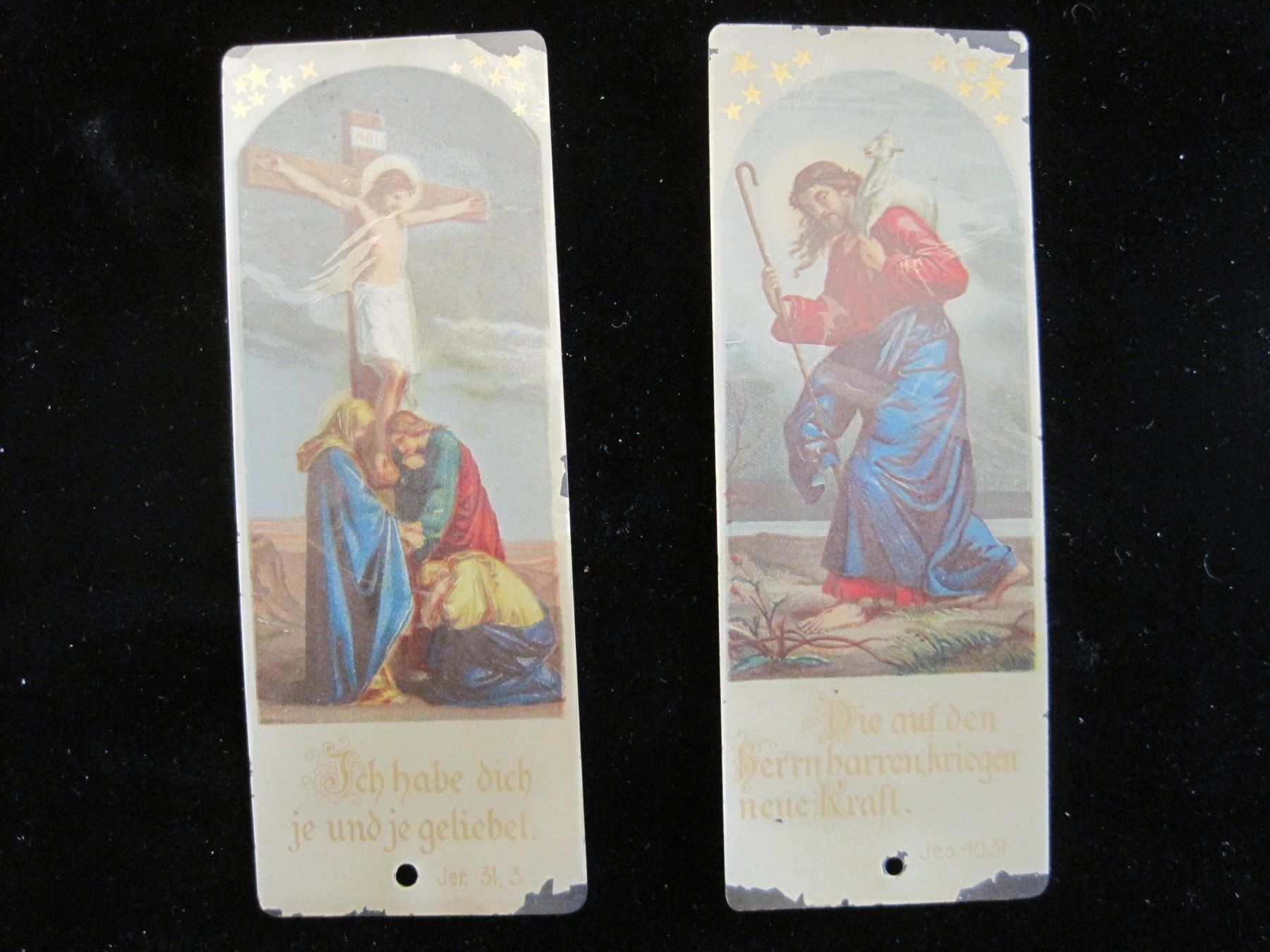 Altre raccolte & rarità: 2 religiöse Buchzeichen- antik – Usato da Bischofszell venduto da Joachim-115