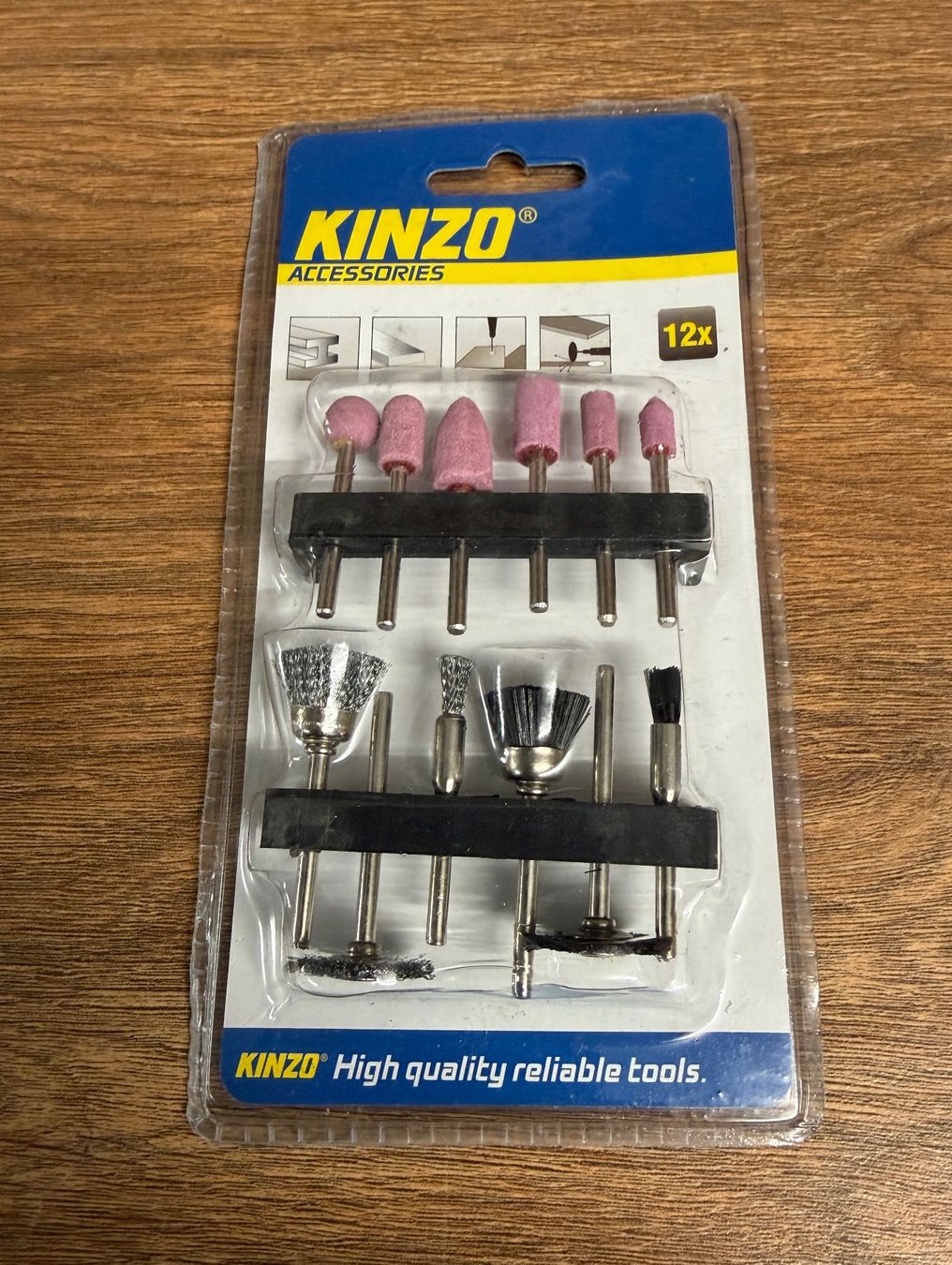 Smerigliatrici & Lucidatrici: Kinzo Zubehör Set – Nuovo (secondo la descrizione) da Nussbaumen AG venduto da olitech5415