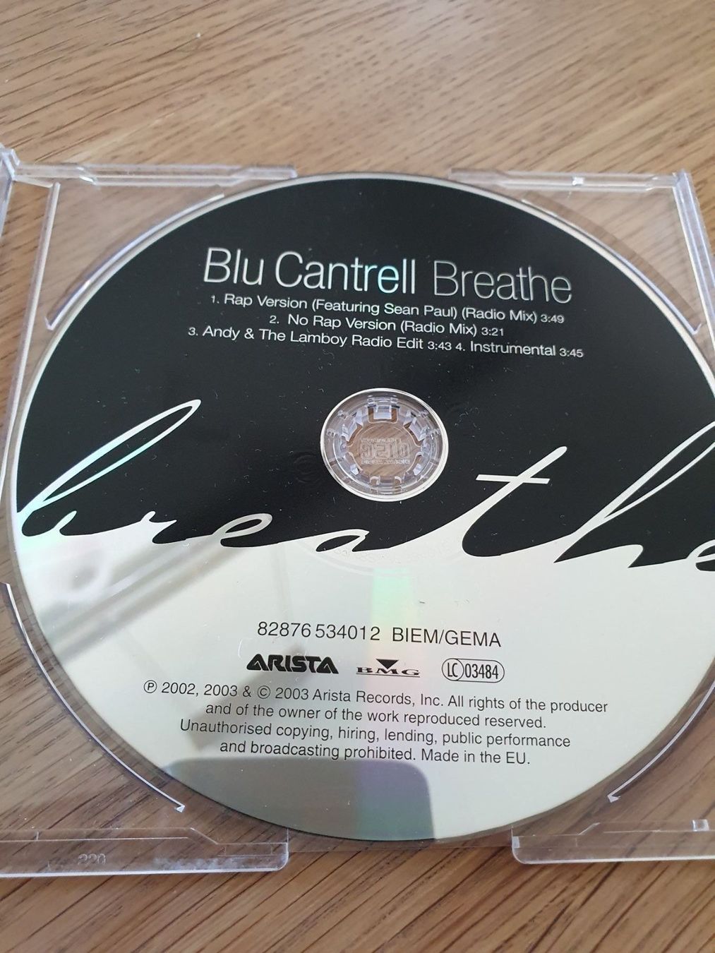 CD: Blue Cantrell Musik CD – Usato da Volketswil venduto da nibin99 3
