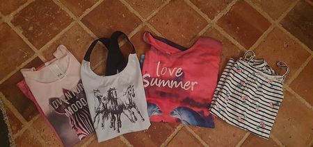 Kleiderpaket Tshirts 164