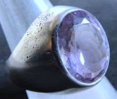 Amethyst Silber 925 Fingerring Gr. 59