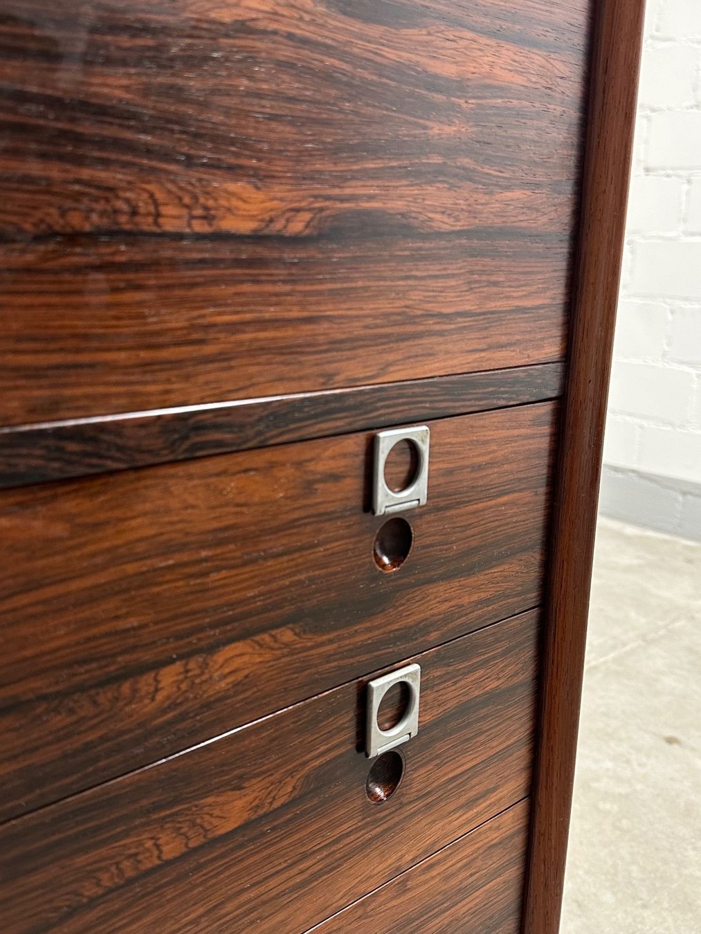 Credenze: Danish Teak Highboard by Arne Vodder 60s – Usato da Basel venduto da MidMod20C 5