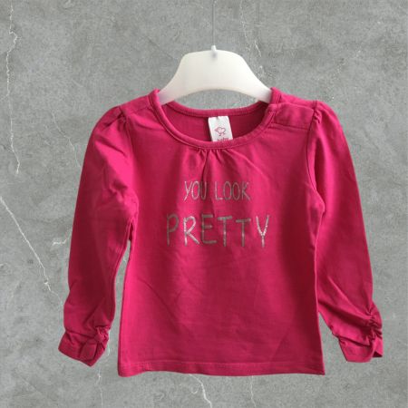 Shirt mit Print "You Look Pretty", Gr. 74