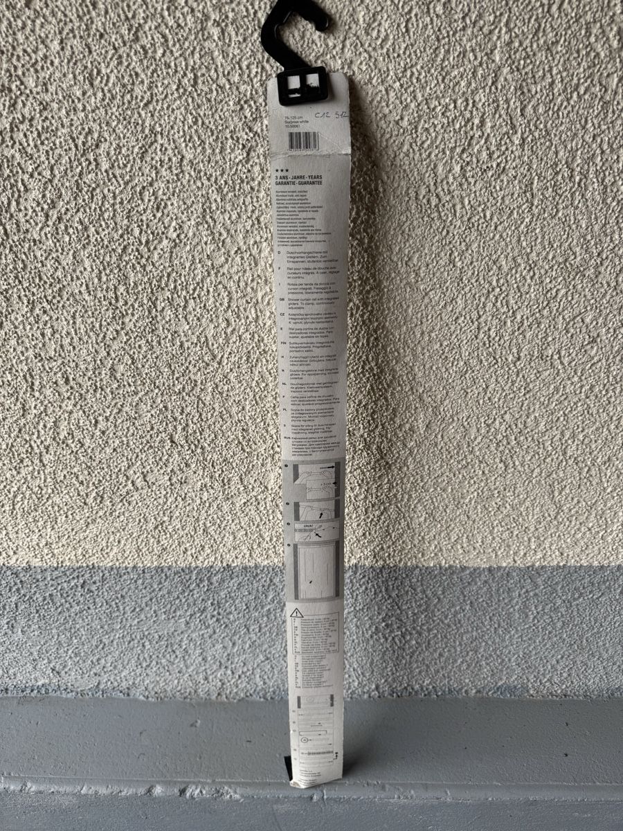 Vorhänge: Spirella Duschvorhandstange 75 - 125 cm – Gebraucht aus Belp von ch1999 6