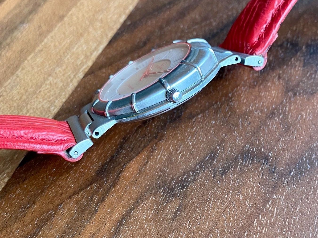 Omega Orologi: 😍 Omega Seamaster Date Lady Red 😍 – Usato da Morges venduto da thetimebureau 2