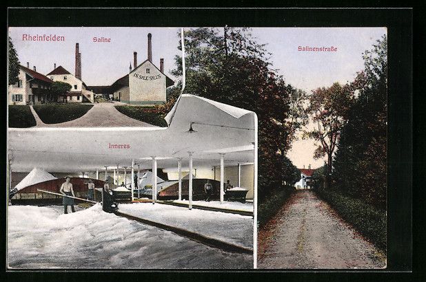 Cartes postales: AK Rheinfelden, Saline, Salinenstrasse – D'occasion à Berlin par bartko-reher