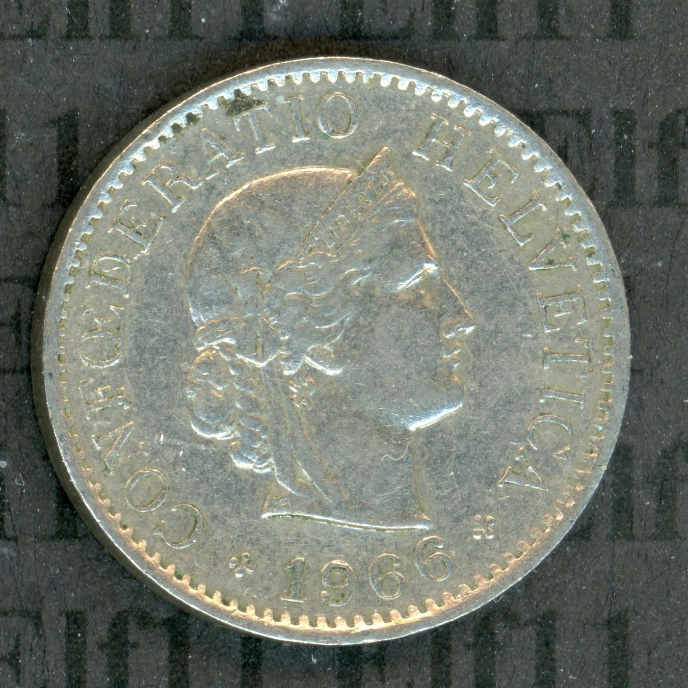 Tutti le monete: CHF___0.05 1966 -vz 5 Rappen – Usato da Widnau venduto da Elf11