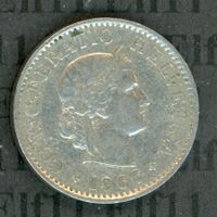 CHF___0.05 1966 -vz 5 Rappen