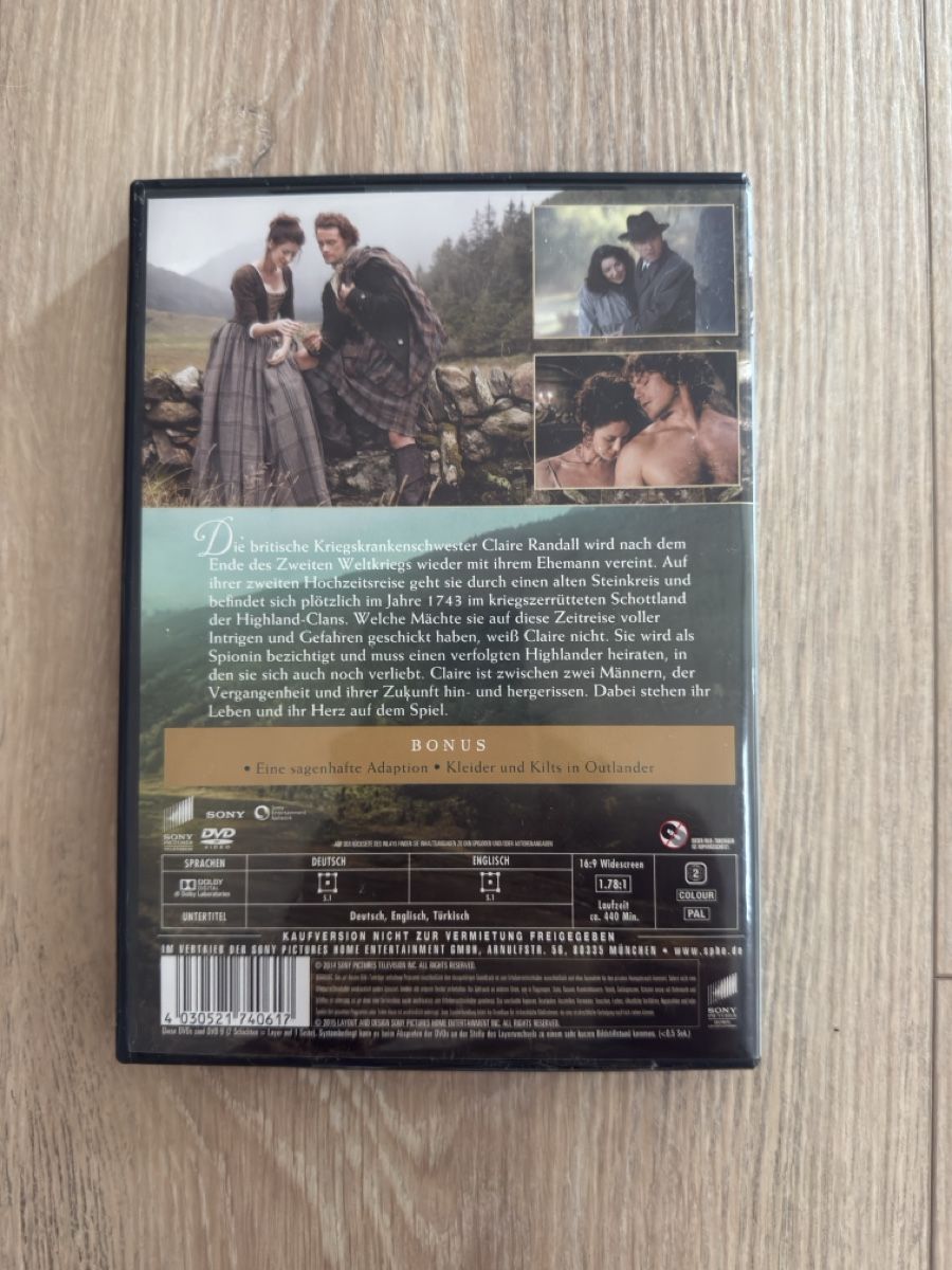 Tous les DVDs: Outlander Staffel 1, Volume 1 – D'occasion à Sarmenstorf par Nathaliie_21 1