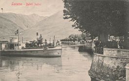 Locarno (TI) Battelli festivi sul Lago Maggiore