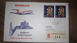 Swissair Geneve - Stuttgart 11.08.1969