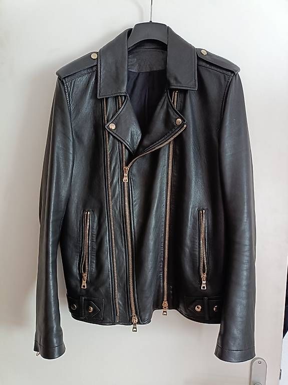 Vestes: Balmain Lederjacke Gr. 52 – D'occasion à Sissach par jgt_6k76