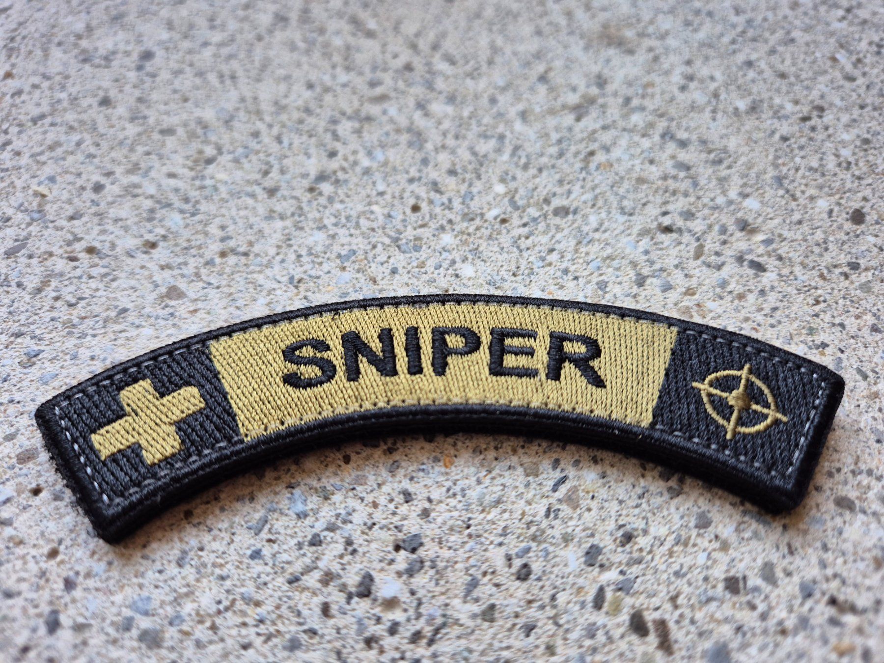 Schweizer Armee Placchette & Badge: *** Badge Sniper Schweiz mit klett *** – Nuovo e nell'imballaggio originale da Riedholz venduto da fr_sIruP 1