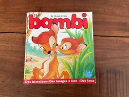 Bambi Magazine N°142 Bon état à lire pour 18 mois à 4 ans