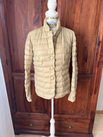 313 Pufferjacke beige