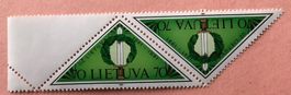Briefmarken aus Lettland Widerstand gegen die sowjetische