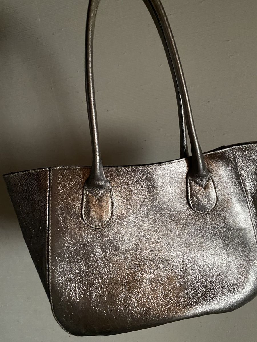 Borse da donna: Sac cabas en cuir doré – Usato da Geneve venduto da Monthoux13