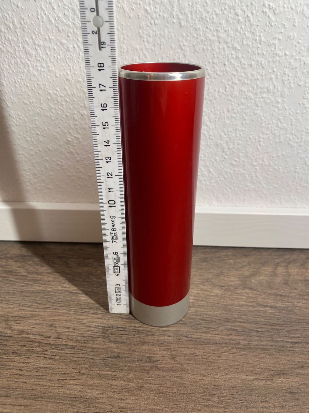 Vasi & Recipienti: Emalox Norway Vase rot 18 cm – Usato da Pratteln venduto da a23_j2gs 6