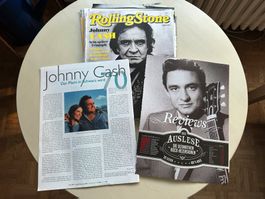 JOHNNY CASH tolle grosse rare Bericht Sammlung Country Kult