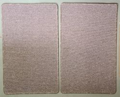 2 Stk. Türvorlege Fussmatte Eingangsteppich 80x50cm