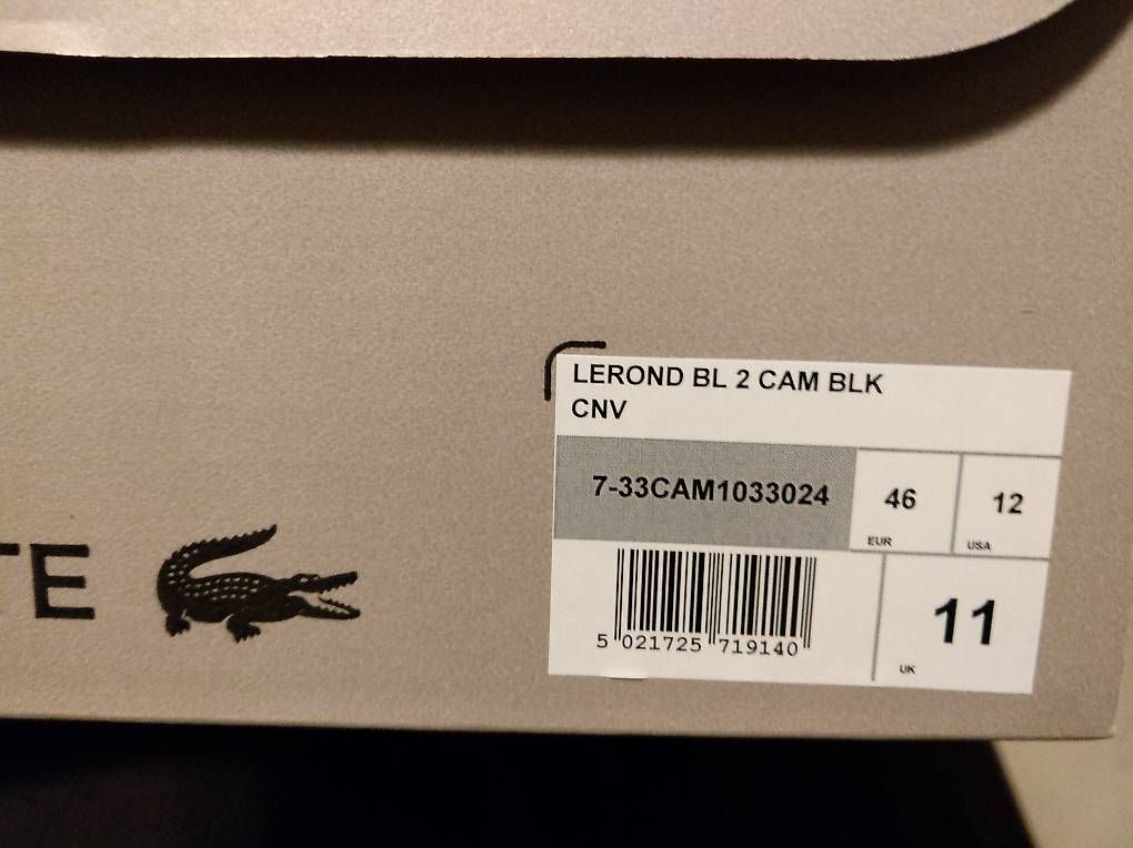 Lacoste Scarpe da uomo: Lacoste 46 nuove – Usato da Bremgarten AG venduto da BenjaB 2