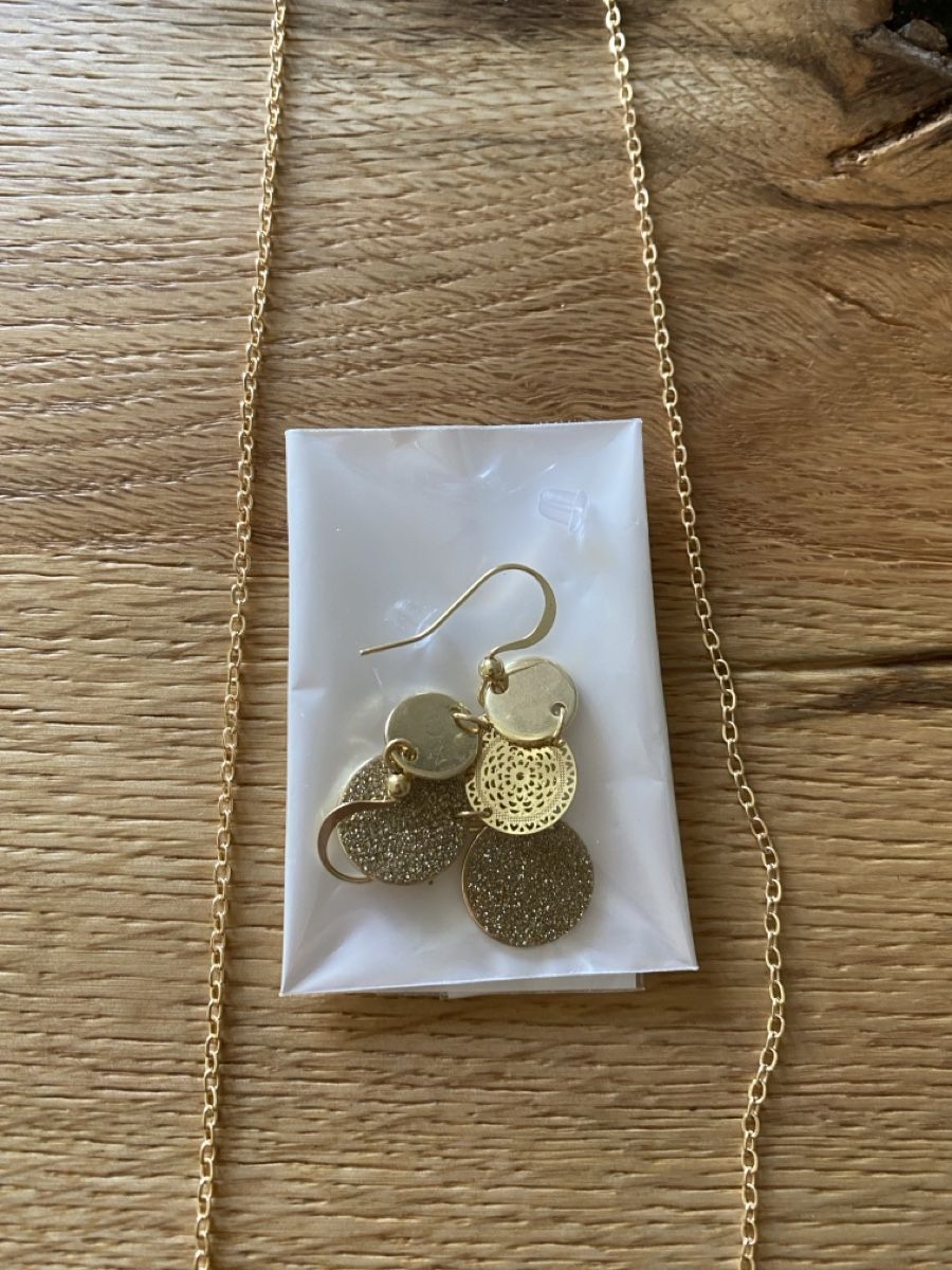 Altri gioielli: Modeschmuck Set Goldfarben, NEU – Nuovo e nell'imballaggio originale da Eiken venduto da jessycat01 4