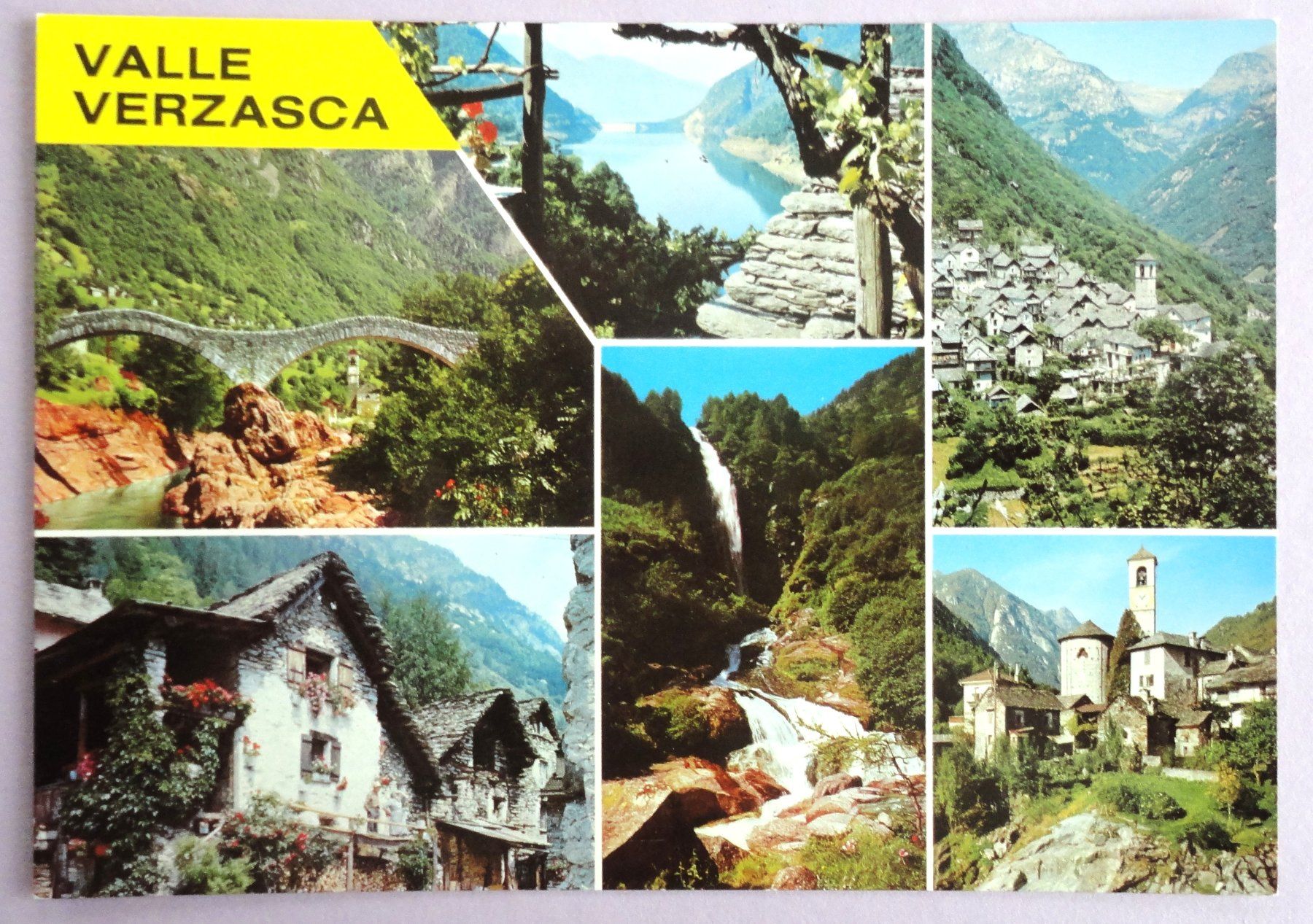 Ansichtskarten: Valle Verzasca – Gebraucht aus Fétigny von Billy2miny