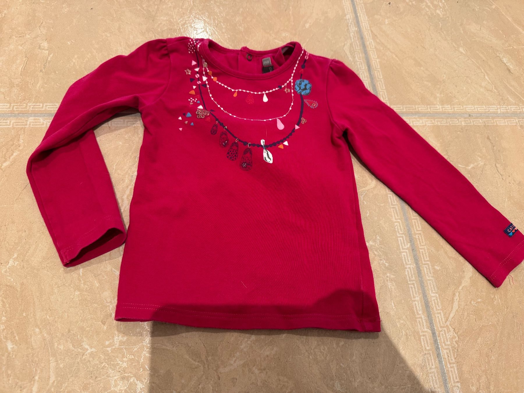 Catimini Blusen, T-Shirts & Tops: Catimini supersüsss Shirt, 2J 92 – Gebraucht aus Klingnau von Markus14