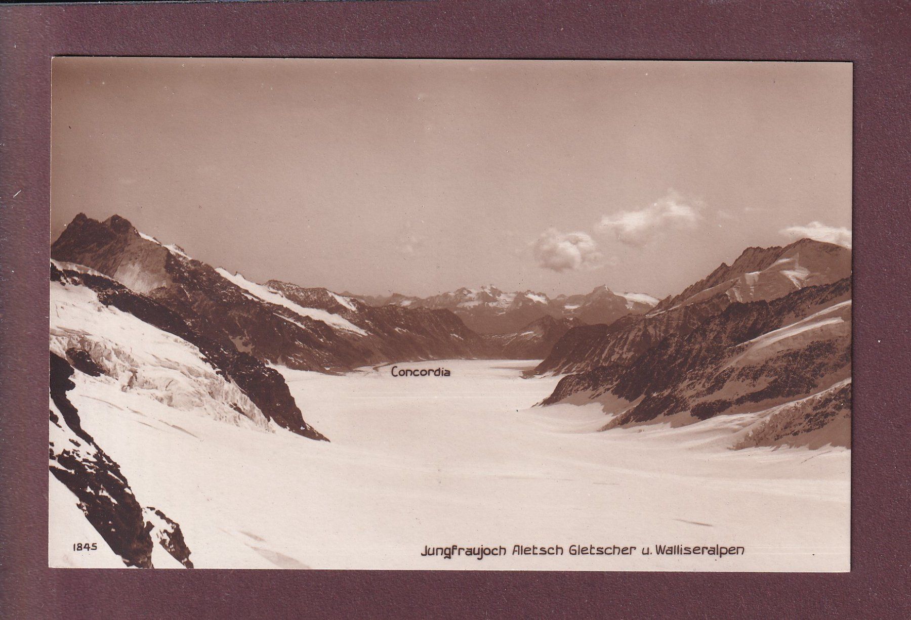 Cartes postales: JUNGFRAUJOCH - Aletschgletscher – D'occasion à Pully par nicecards