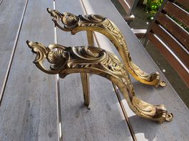 antike Metall Vorhang Gardinen Stangen Halter