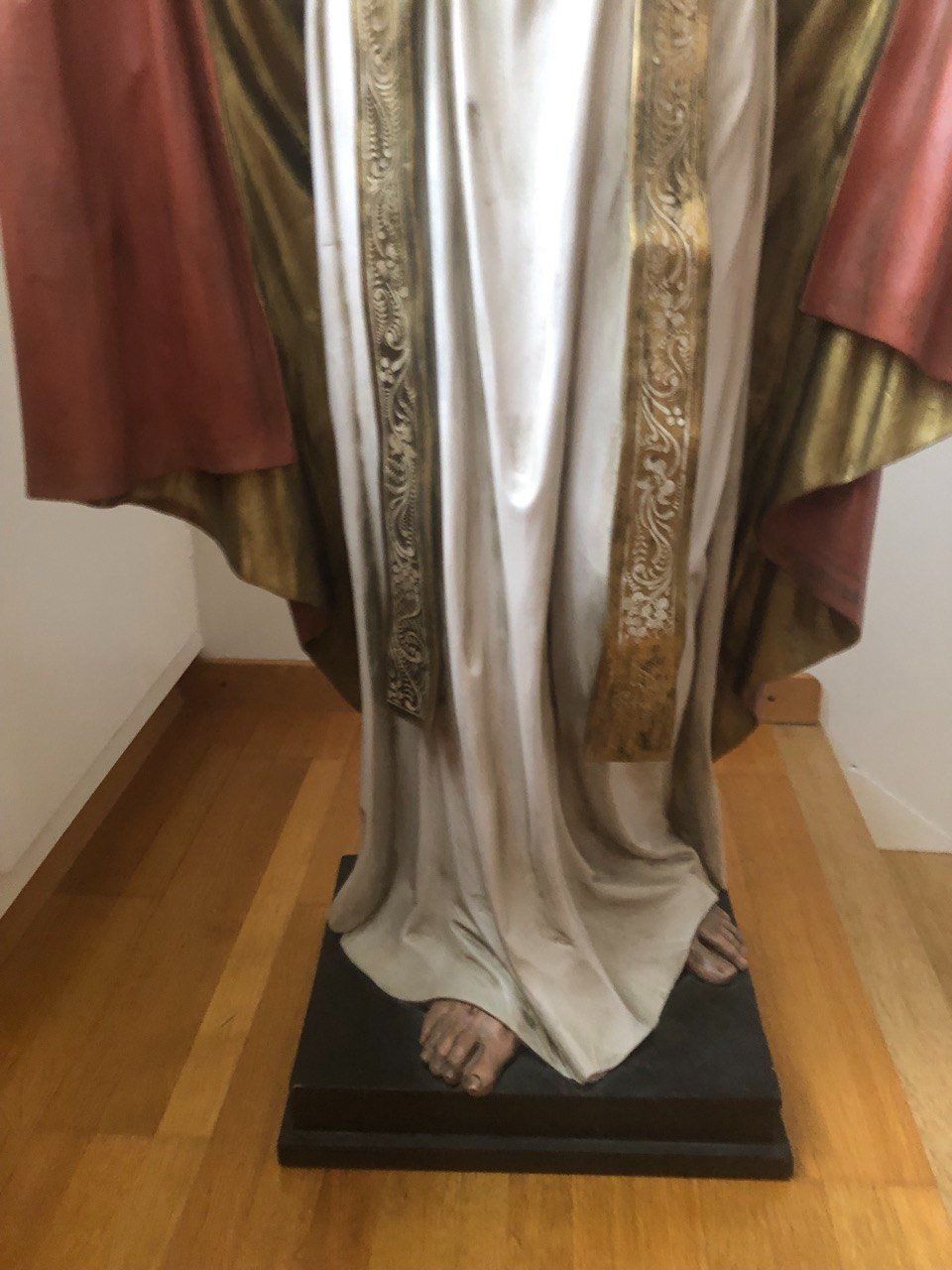 Sculture & Statue: Antike Jesus Holzstatue ca 1890 – Usato da Speicher venduto da Ramtha1 1
