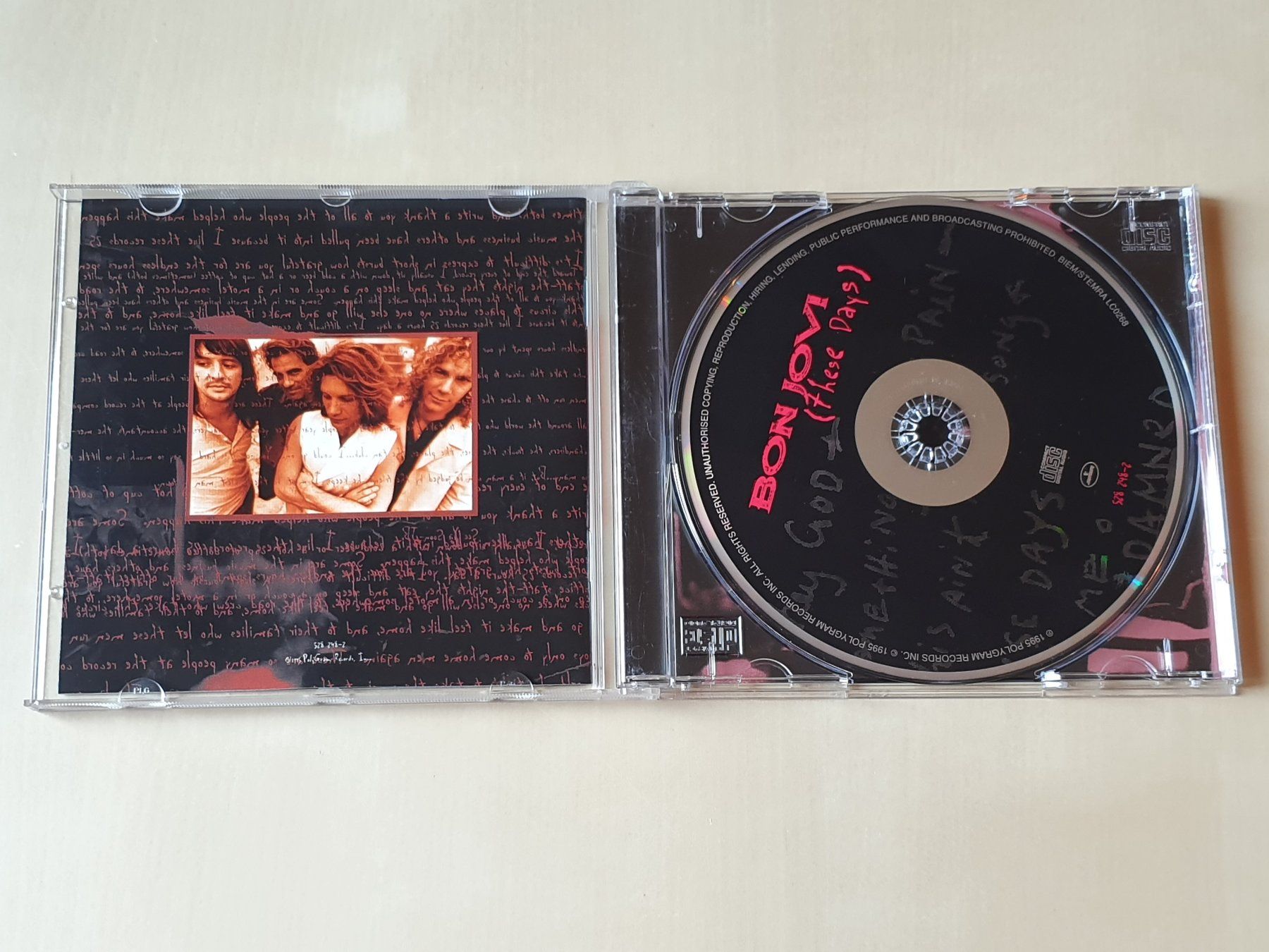 CDs: Bon Jovi These Days – D'occasion à Stansstad par collectorsshop 2