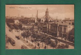 HAMBURG - Panorama von St. Pauli - Tram
